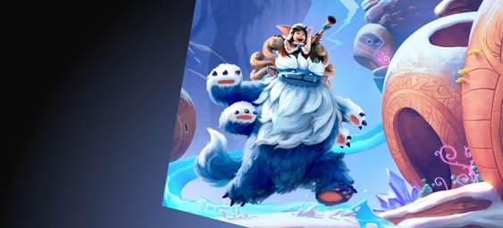 A picture for the song of nunu where you can see nunu and willump from League of Legends